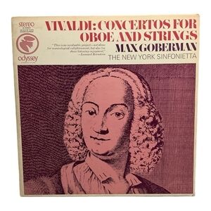 LP Max Goberman, New York Sinfonietta - Vivaldi: Concertos For Oboe And Strings